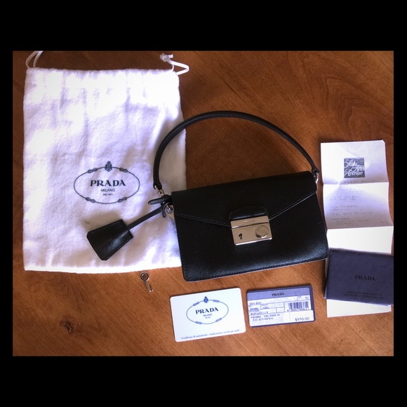 Prada Handbags - Prada Saffiano Lux Mini Bag